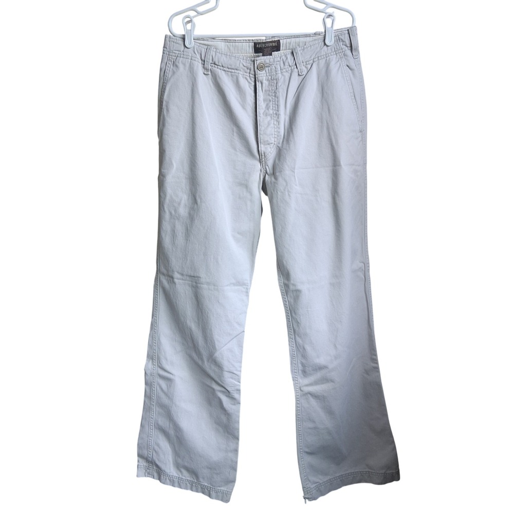 Y2K Abercrombie & Fitch Vintage Fatigue Pants Well-Loved 34L Stone EVC
